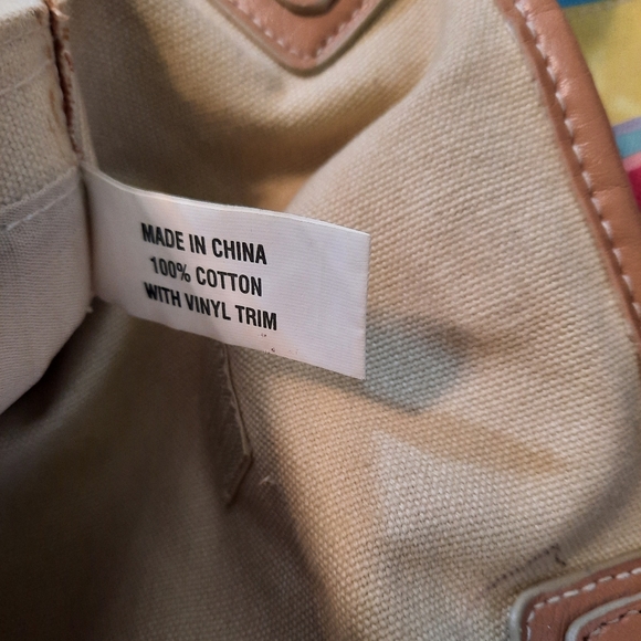 Rosetti LG cotton patchwork purse tote - Picture 4 of 5